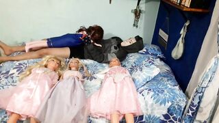 Disney princesses sex party! // Part two- Fucking with blue dress