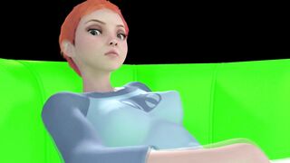 Gwen Tennyson from Ben 10 Rubbing her Clitoris