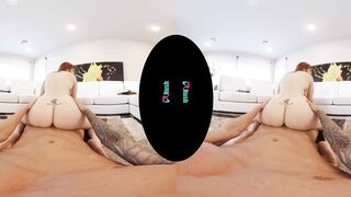 VRHUSH Big Tit Ginger Lauren Phillips Lets you Jizzed her Booty