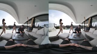 Fiance Swap Group Sex Party with Blondie Fesser and Katrina Moreno VR Porn