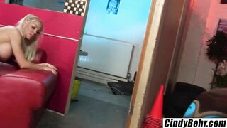 Stepsister Cindy Behr and Kaia Kane Huge Dick Swapping