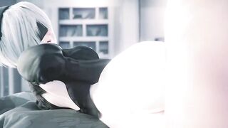 【MMD R-barely legal SEX DANCE】HARD SEX GODDESS WHITE BUTT ANAL SWEET 激しいセックス [MMD]
