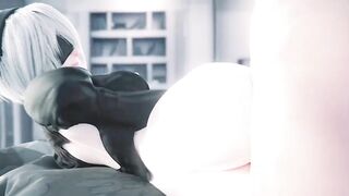 【MMD R-barely legal SEX DANCE】HARD SEX GODDESS WHITE BUTT ANAL SWEET 激しいセックス [MMD]
