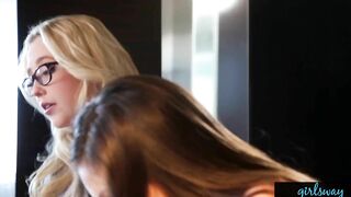 GIRLSWAY Beauty Babes Share Their Soak Vagina Into A Miami
