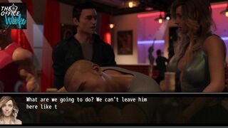 The Office Fiance Game - Stacy Gets Fuck inside Front of Cuck Husband by his best Friend