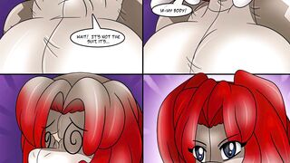 My new Job at the Waterpark - Transformation Cartoon Comic