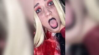 Harley Quinn Tastes Pain