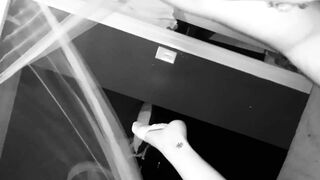 Squirting Snatch Drenches Camera and Bed