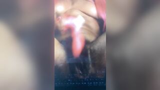 Pink Hair Black Squirts!! Skank Animated Bimbo Black Squirts