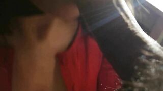 pov Dark Haired Hot Blows Dick after a Night out