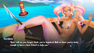 Girls Overboard [hentai Adorable Game] Ep.one Beauty Mermaid and Lifeguard Girls on the Beach