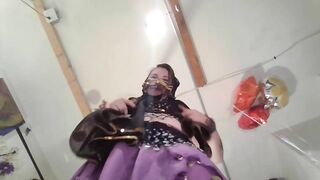 Veiled Arabic goddess point of view Upskirt Vagina Finger Fucked Kinging JOI Worship her Sacred Arabic Temple!