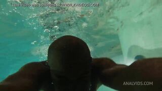 Anal behind the clip Lucy Heart and big black cock Joss Lescaf