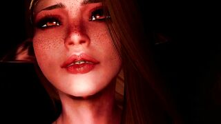 Freaky Elf wants some Human Penis - Skyrim Porn point of view
