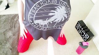 JOI from Personal Coach who goes inside a hot Downward Doggy Posing!