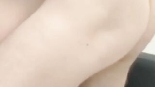 White chick Likes Sex with Milk