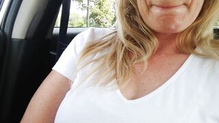 Finger Fucked inside the Vehicle at the Park with Windows down