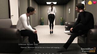 The Office Ep. five - Office Bimbo Showing Off the new Intern