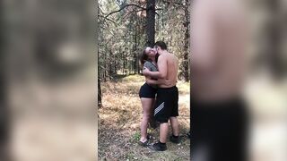 Screwed inside the Forest for the first Time until he Jizzes on my Face