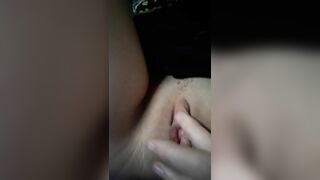 A little Squirt inside Husbands T-shirt b four Bed
