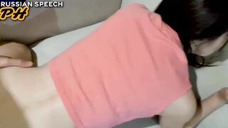 The Neighbors's Hubby went to Work again and his Wifey Gets an Orgasm