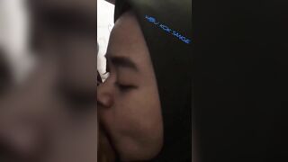 Indo Jilbab Yang Lagi Viral Suka Nyepong