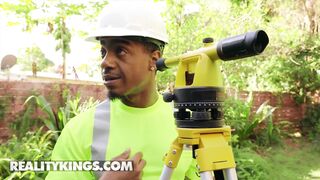 Reality Kings - Muscular Guy Mazee Plows Tori Montana's Pink Vagina & Jizz Allover her Curvy Body