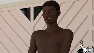 Long booty milf gets pounded by stepsons best friend