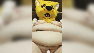 Master uses Favorite Sex Toy on Kitty