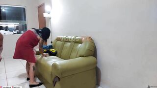 GAS DELIVERYER IS TAKEN BY THE MARRIED CLIENT AND THE