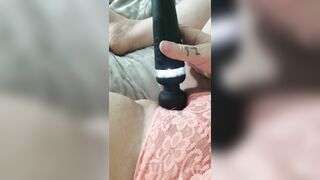 Queen Zena-Hitachi Play inside Underwear