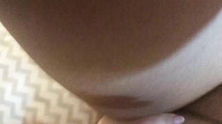 Amateur BBW Older GILF Dig a Vagina Slide / Fat Cameltoe Slide right on Clitoris with Huge Dick - TnD