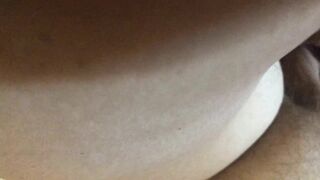 Amateur BBW Older GILF Dig a Vagina Slide / Fat Cameltoe Slide right on Clitoris with Huge Dick - TnD