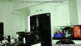 The incredible sexy Ivana Sugar slips on makeup for her video