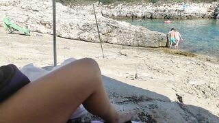 Day four-almost being Caught, Masturbation on the Beach
