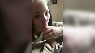 Blowing Long Dick at my Moms House