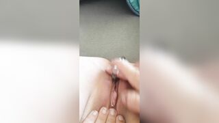 HUSBAND Making me Squirt with Glass Vibrator.