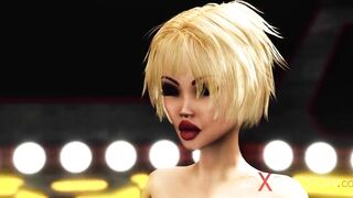Alien sex! A goddess irresistible blonde gets banged! by Anubis