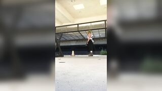 Having Fun with my Vagina at the Archery Range
