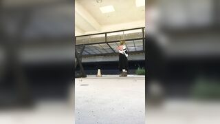 Having Fun with my Vagina at the Archery Range