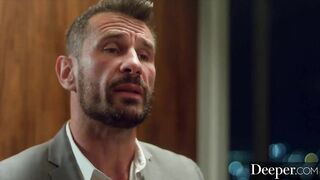 Deeper. Incredible gold digger is seduced by bf's dad