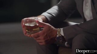 Deeper. Incredible gold digger is seduced by bf's dad
