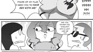 Hornety Hive Armada - Transformation Sex Cartoon Comic