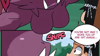 Just Accept my OFFERING! - Sex with a Monster Cartoon Comic