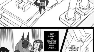 A Change inside Position - Neko Women Cartoon Comic