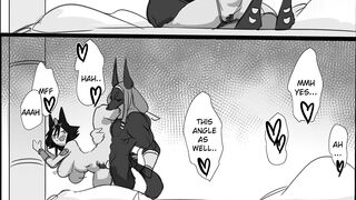 A Change inside Position - Neko Women Cartoon Comic