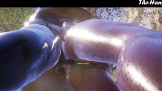 Goddess Waterfall Sex - Wild Life 4K