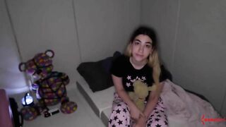 FETISH teens eats cummed