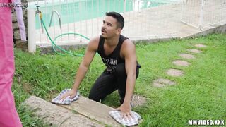 Funny BTS and bloopers into Brazilian Porn