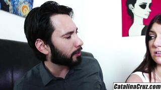 Cassandra Nix nympho seduces stepdaddy in some lovin